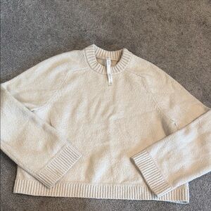 Lululemon medium Cozy Cream Sweater